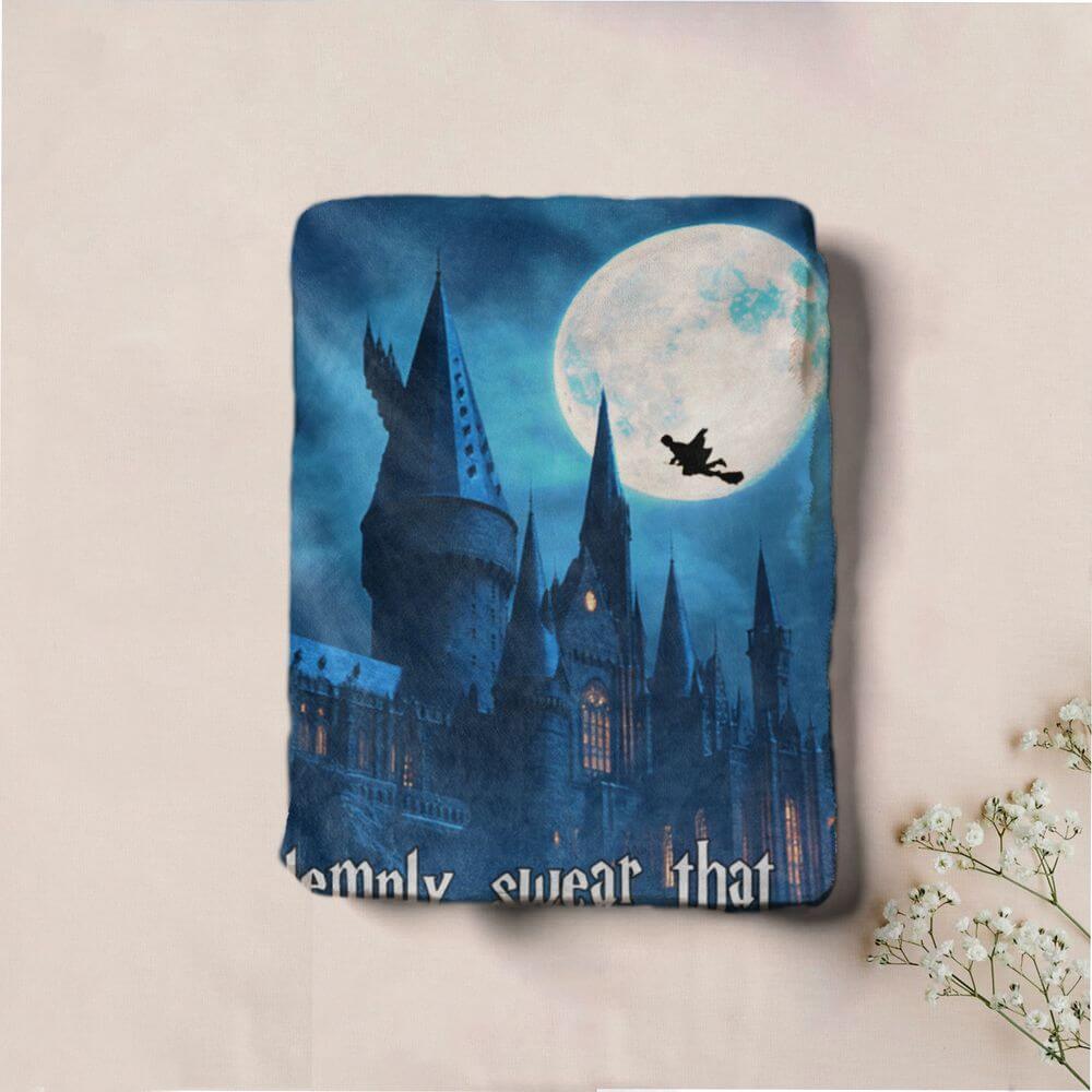 koragarro Magic Castle hogwarts
Custom harrypotter Throw Blanket Wizardry School Aesthetic Hogwarts Party Potterhead Gift Diagon Alley Personalized New Year Birthday Wizard Gift Fantasy Fan Art personalized fleece sherpa blanket