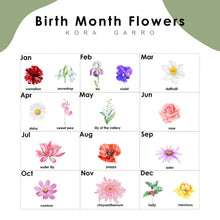 Load image into Gallery viewer, July Birth Flower Blanket - Water Lily