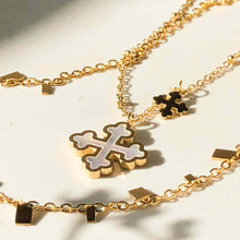 Load image into Gallery viewer, Kora Garro Jewelry cross gold necklace grace 